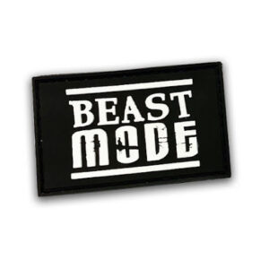 X3M Brands Patch Word Beast Mode