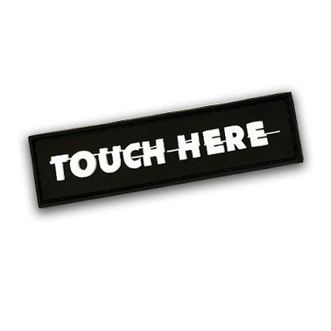 X3M Brands Patch Touch Here 30 x 110mm