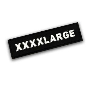 X3M Brands Patch XXXXlarge 30 x 110mm